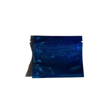 sachet zip aluminium bleu