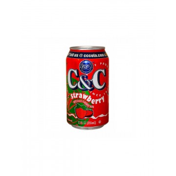 SODA C&C STRAWBERRY FRAISE